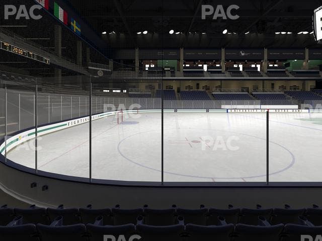 Compton Family Ice Arena - Section 7 Seat View