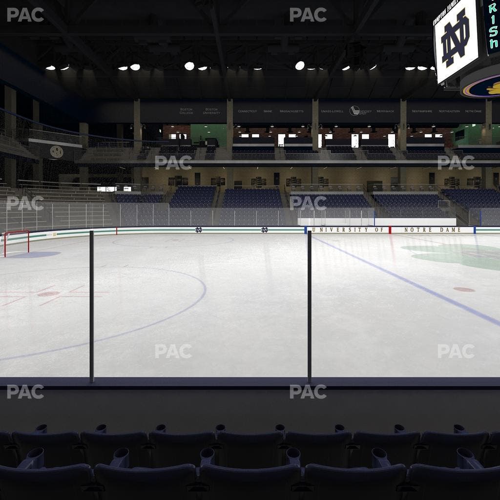 Compton Family Ice Arena - Section 8 Seat View