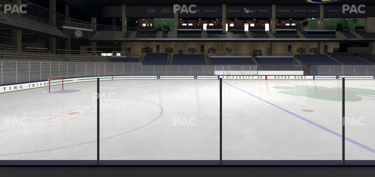 Compton Family Ice Arena - Section 8 Seat View