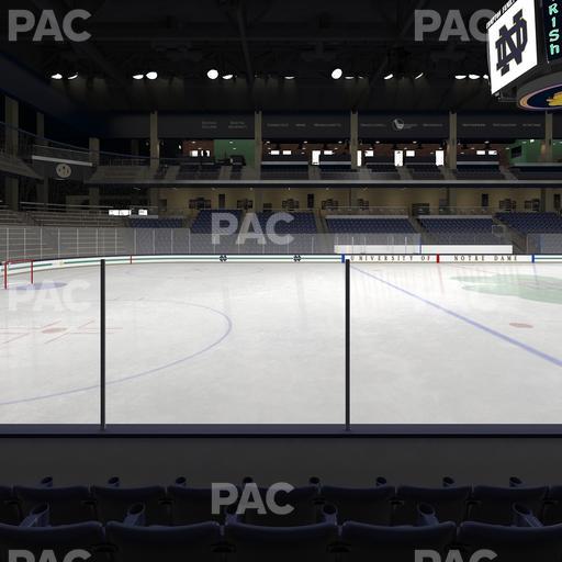 Compton Family Ice Arena - Section 8 Seat View