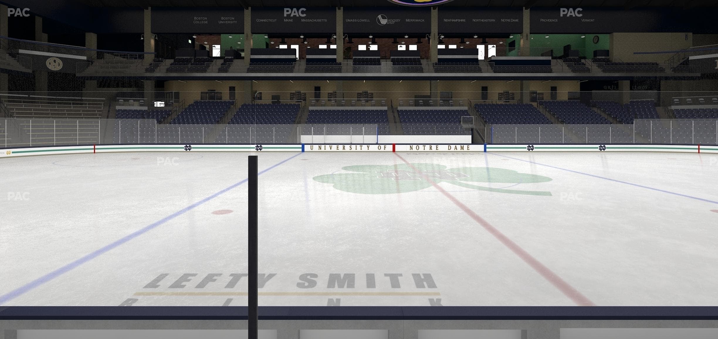 Compton Family Ice Arena - Section 9 Seat View