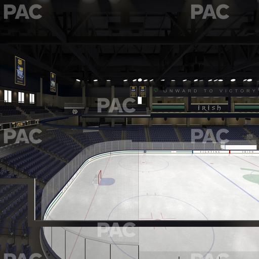 Compton Family Ice Arena - Section Club 119 Seat View