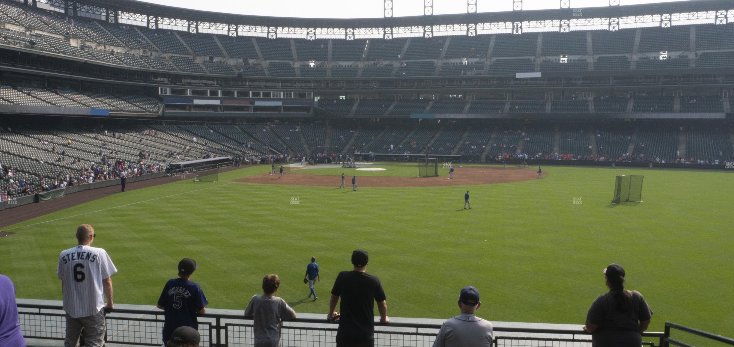Coors Field - Section 105 Seat View