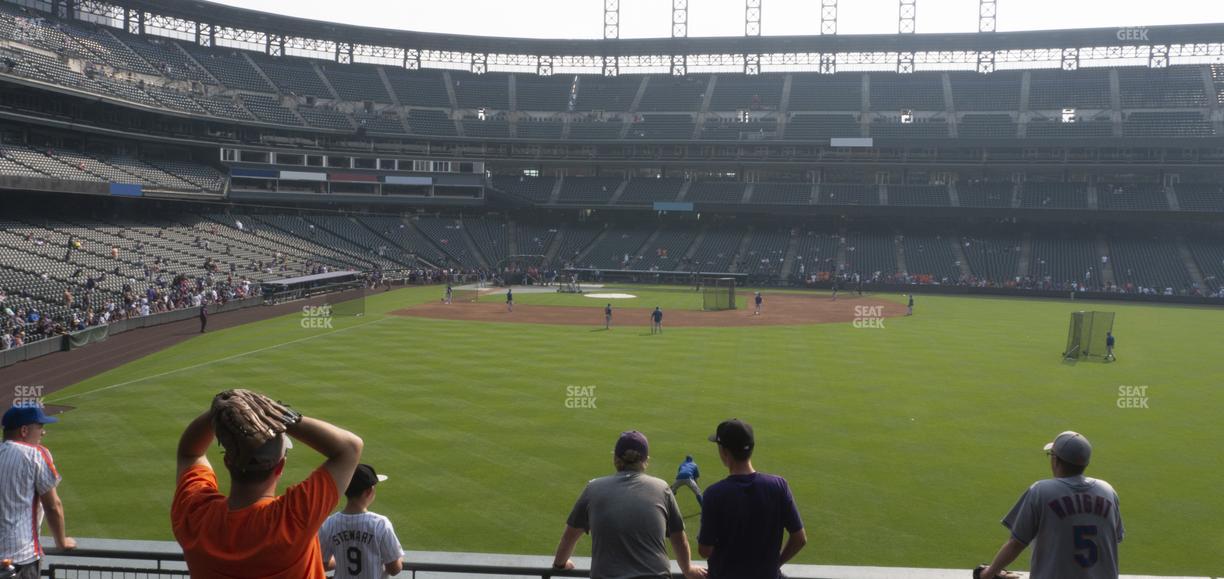 Coors Field - Section 106 Seat View