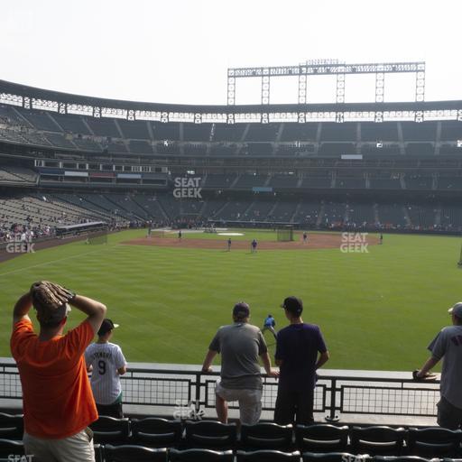 Coors Field - Section 106 Seat View