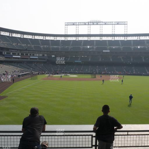 Coors Field - Section 107 Seat View