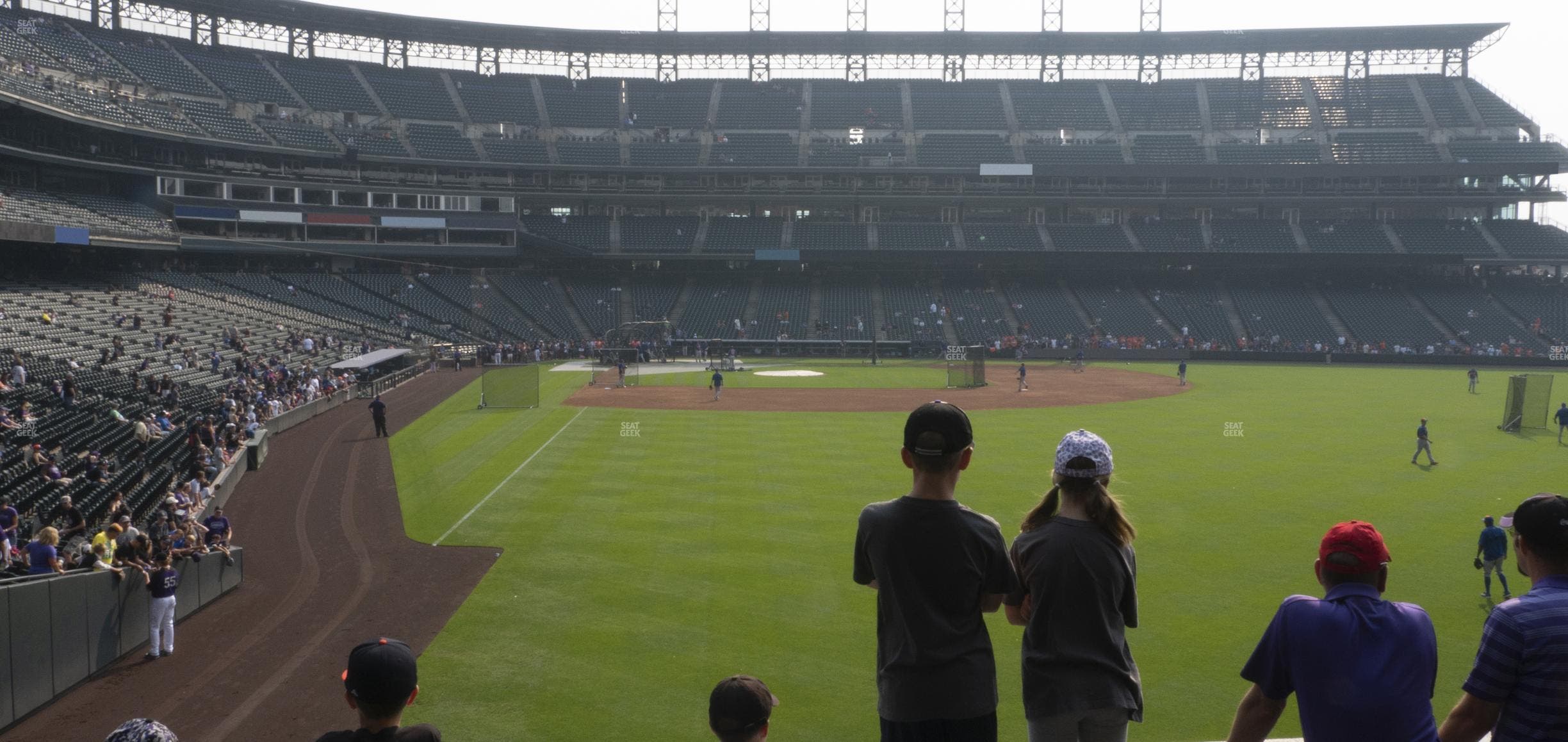 Coors Field - Section 108 Seat View