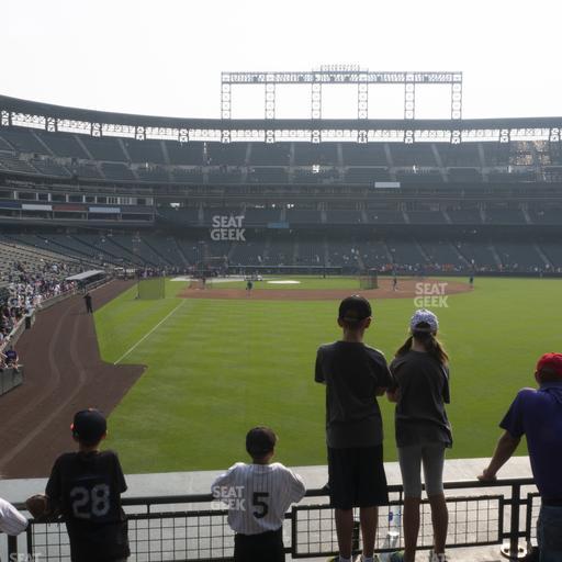 Coors Field - Section 108 Seat View