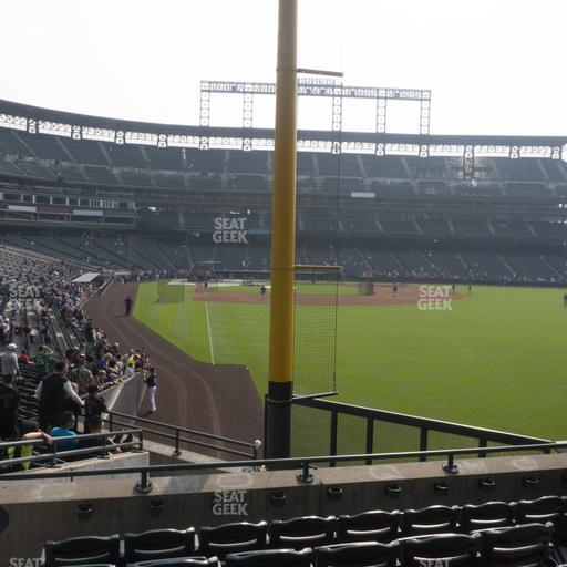Coors Field - Section 109 Seat View