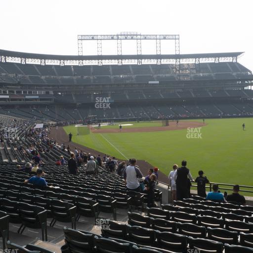 Coors Field - Section 110 Seat View