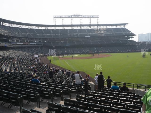 Coors Field - Section 110 Seat View
