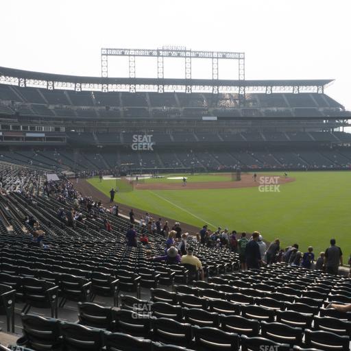Coors Field - Section 111 Seat View