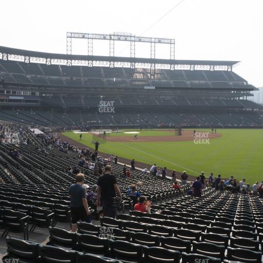 Coors Field - Section 112 Seat View
