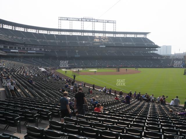Coors Field - Section 112 Seat View