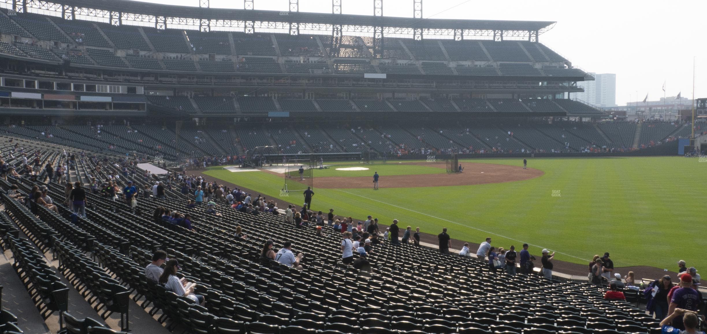 Coors Field - Section 113 Seat View