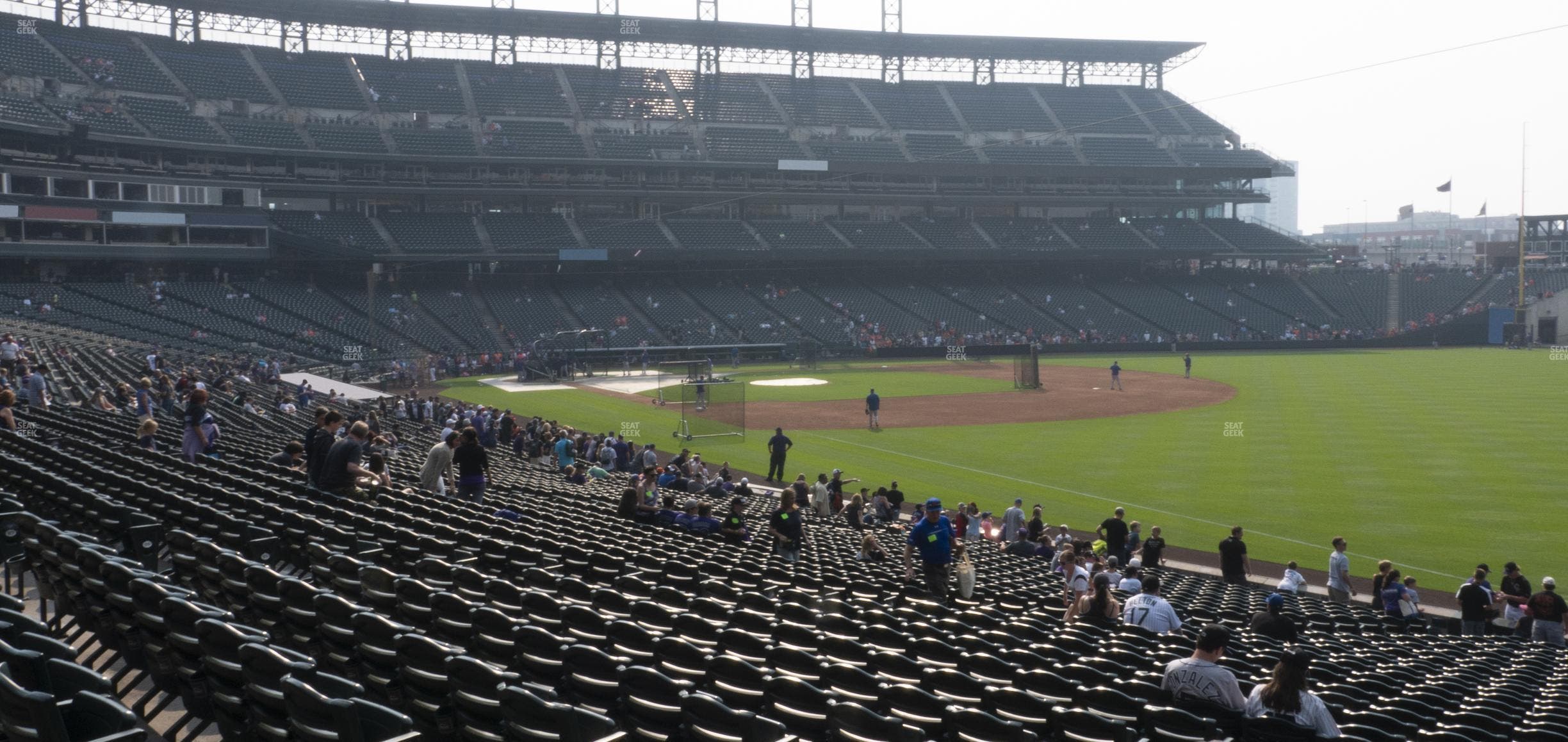 Coors Field - Section 114 Seat View