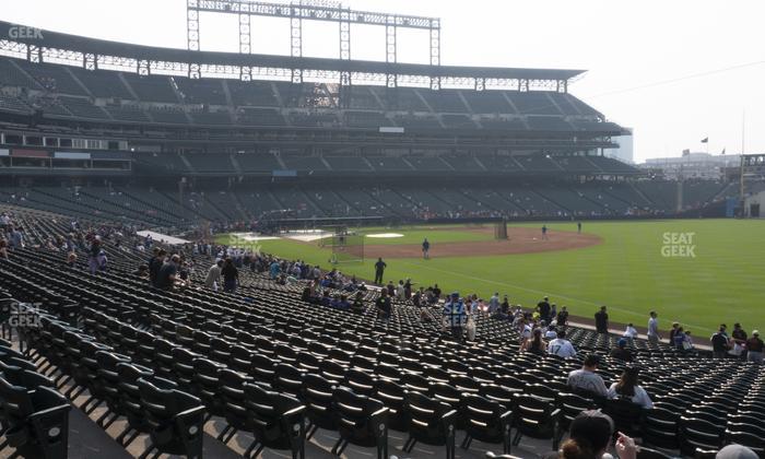 Coors Field - Section 114 Seat View
