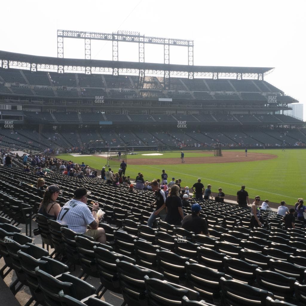 Coors Field - Section 115 Seat View