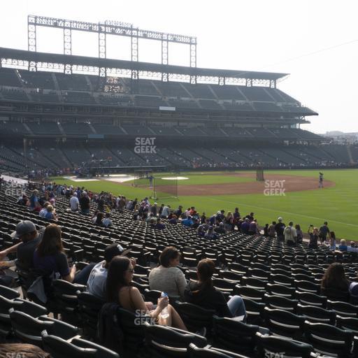 Coors Field - Section 116 Seat View