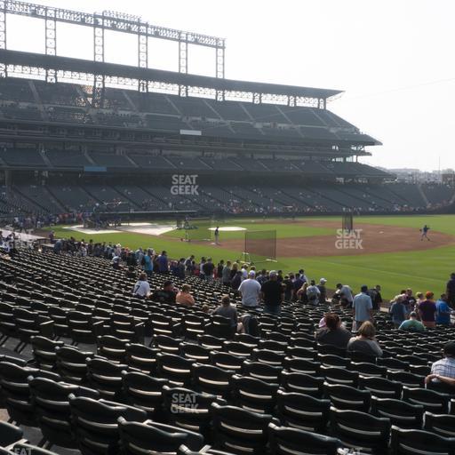 Coors Field - Section 117 Seat View