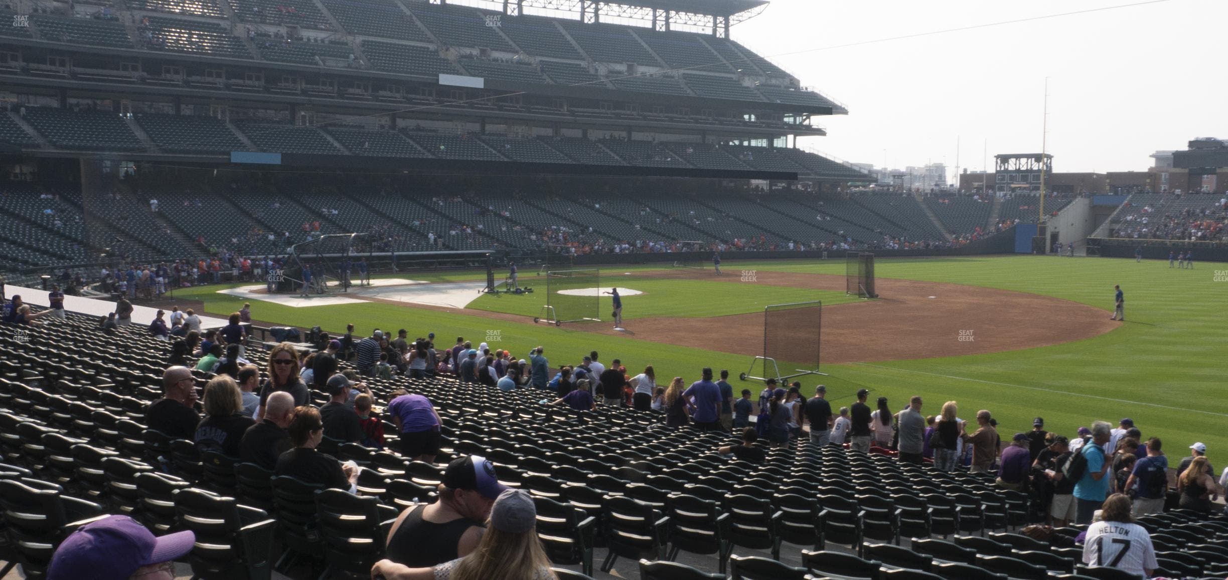 Coors Field - Section 118 Seat View