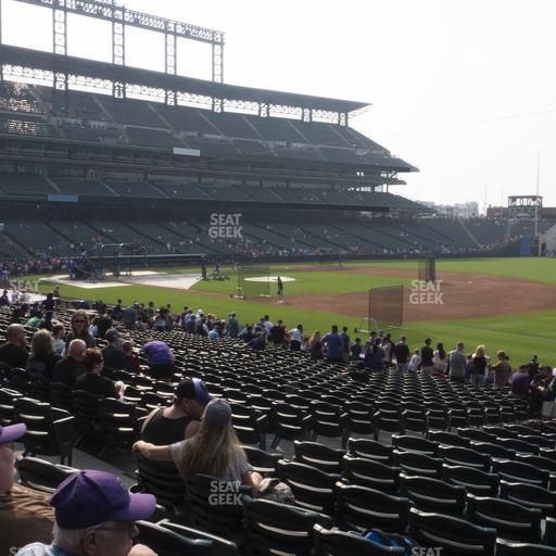 Coors Field - Section 118 Seat View