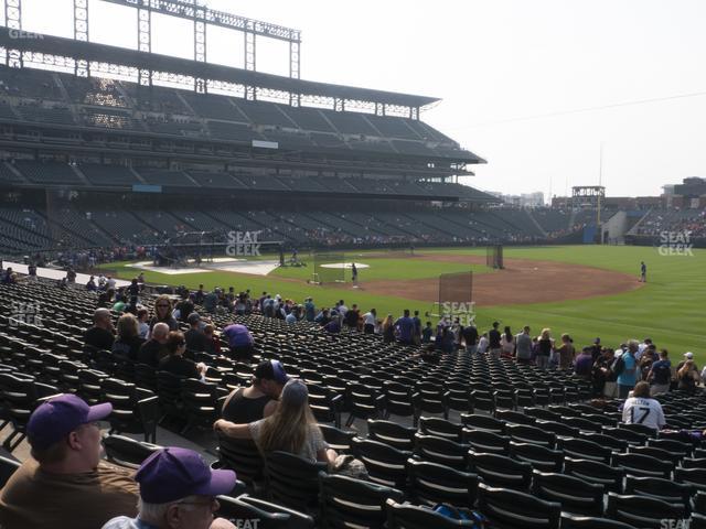 Coors Field - Section 118 Seat View