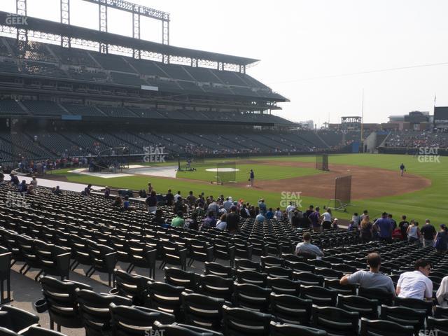Coors Field - Section 119 Seat View