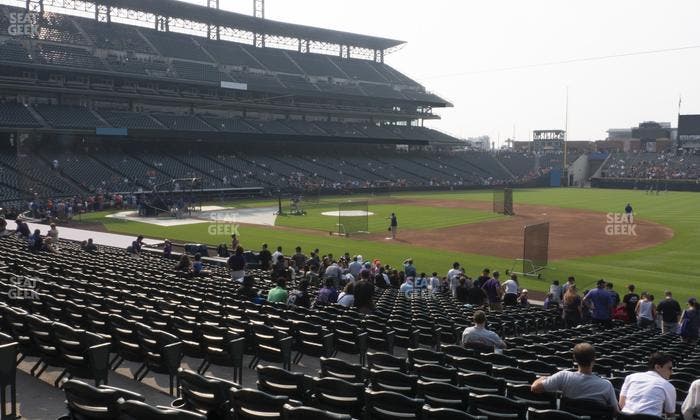 Coors Field - Section 119 Seat View