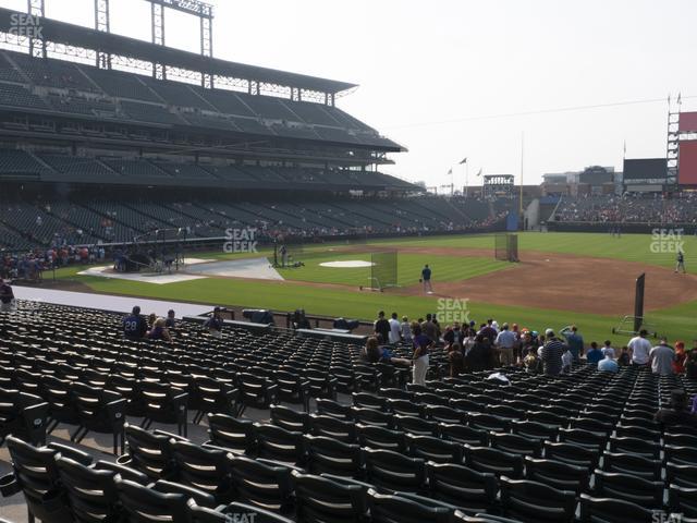 Coors Field - Section 120 Seat View