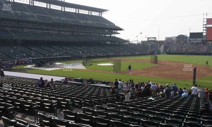Coors Field - Section 120 Seat View