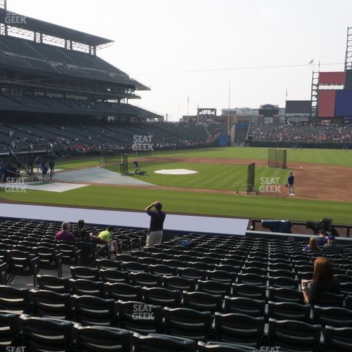 Coors Field - Section 122 Seat View