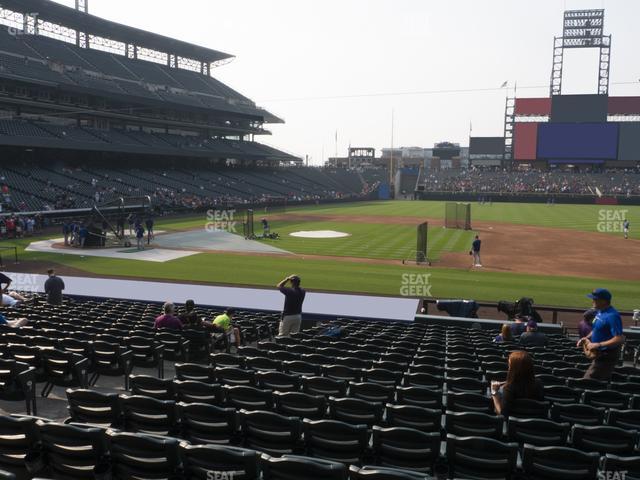 Coors Field - Section 122 Seat View