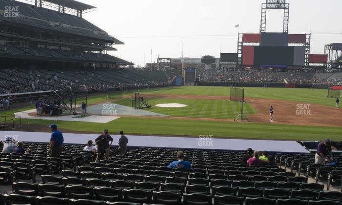 Coors Field - Section 123 Seat View