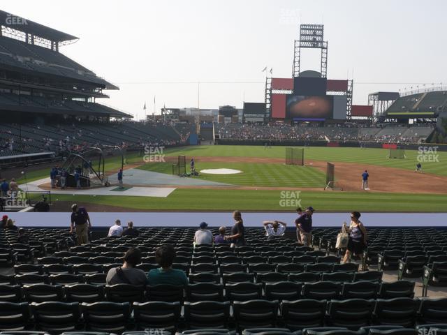 Coors Field - Section 124 Seat View