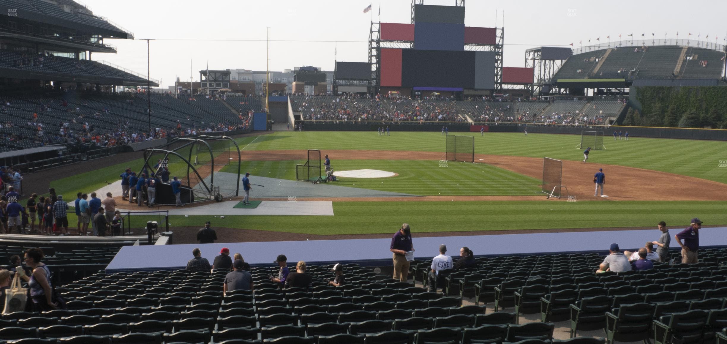 Coors Field - Section 125 Seat View