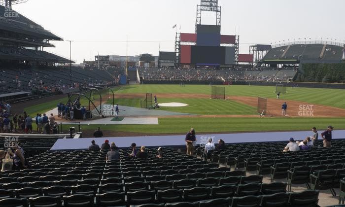 Coors Field - Section 125 Seat View