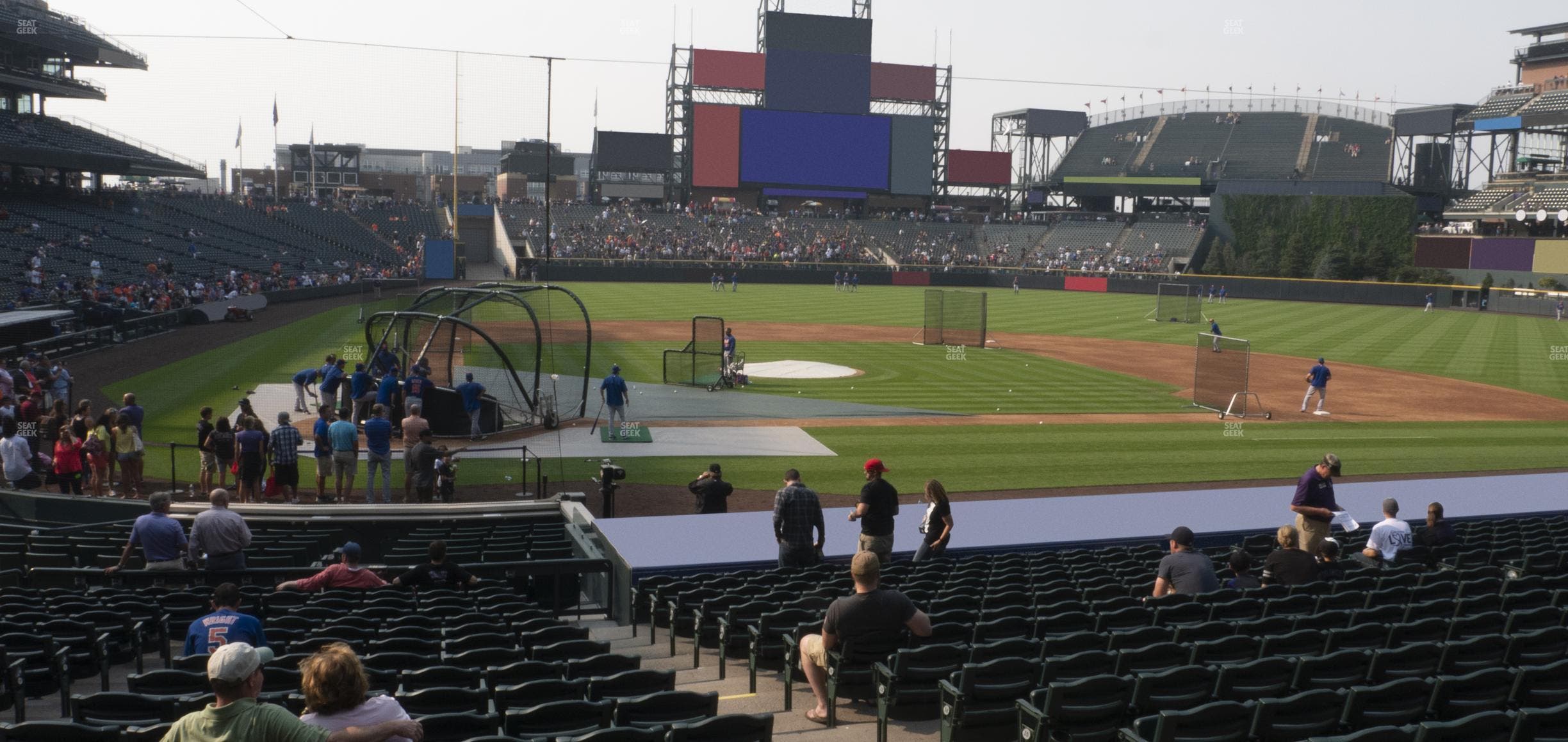 Coors Field - Section 126 Seat View