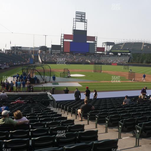 Coors Field - Section 126 Seat View