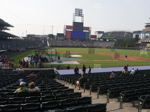 Coors Field - Section 126 Seat View