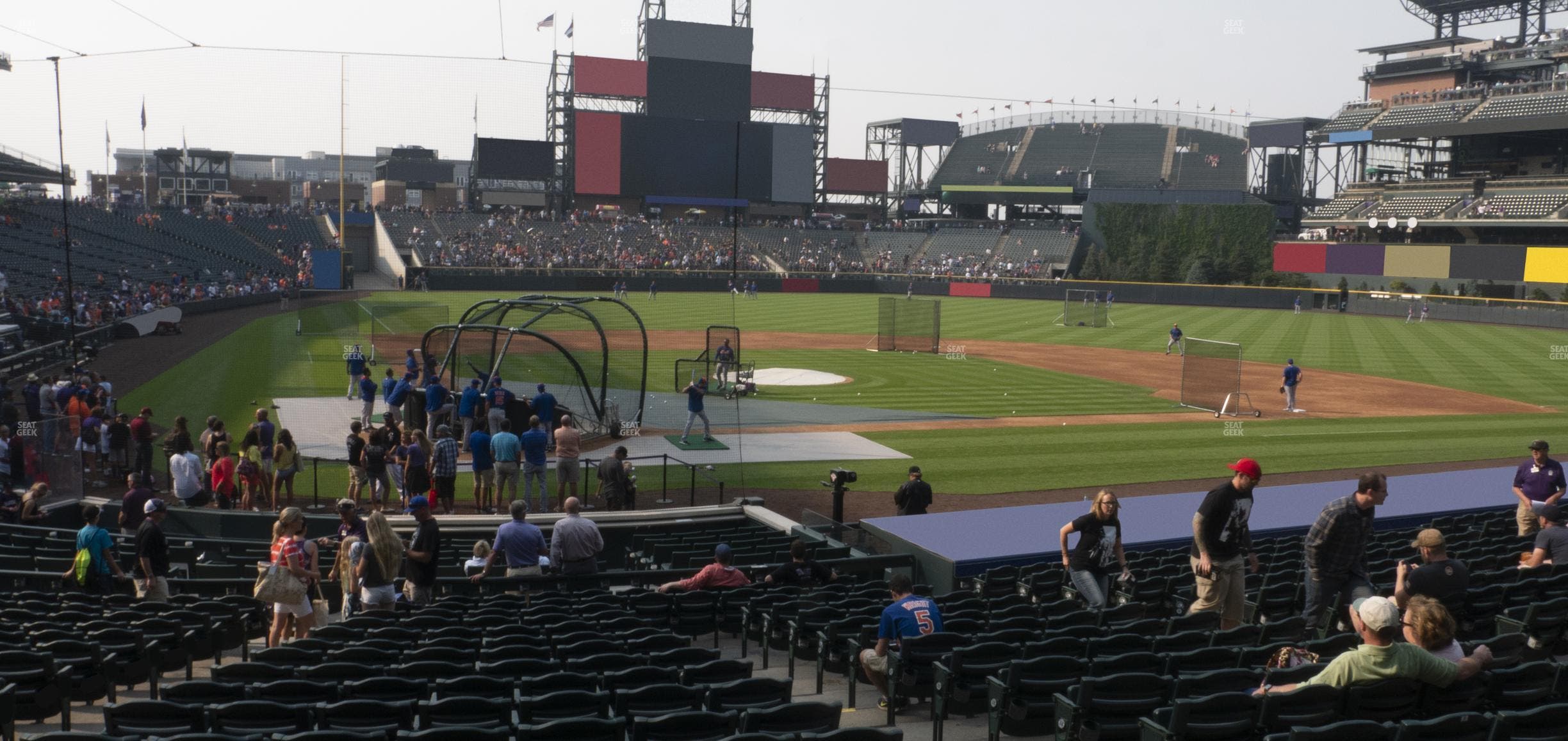 Coors Field - Section 127 Seat View