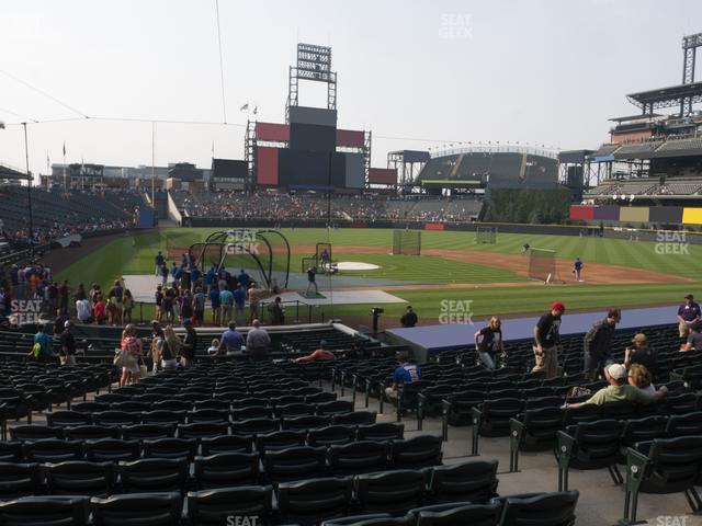 Coors Field - Section 127 Seat View