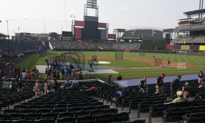 Coors Field - Section 127 Seat View
