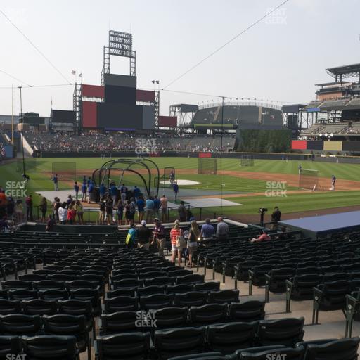 Coors Field - Section 128 Seat View