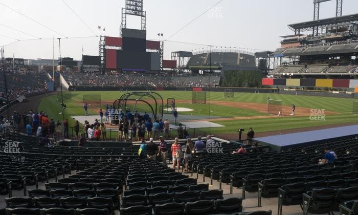 Coors Field - Section 128 Seat View