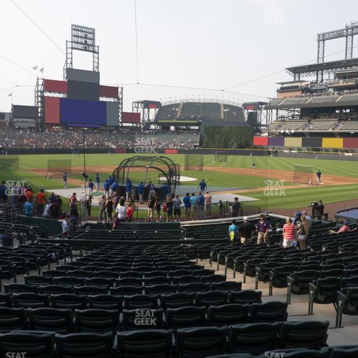 Coors Field - Section 129 Seat View
