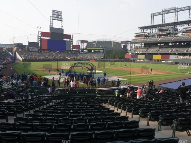Coors Field - Section 129 Seat View