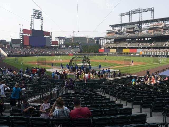 Coors Field - Section 130 Seat View