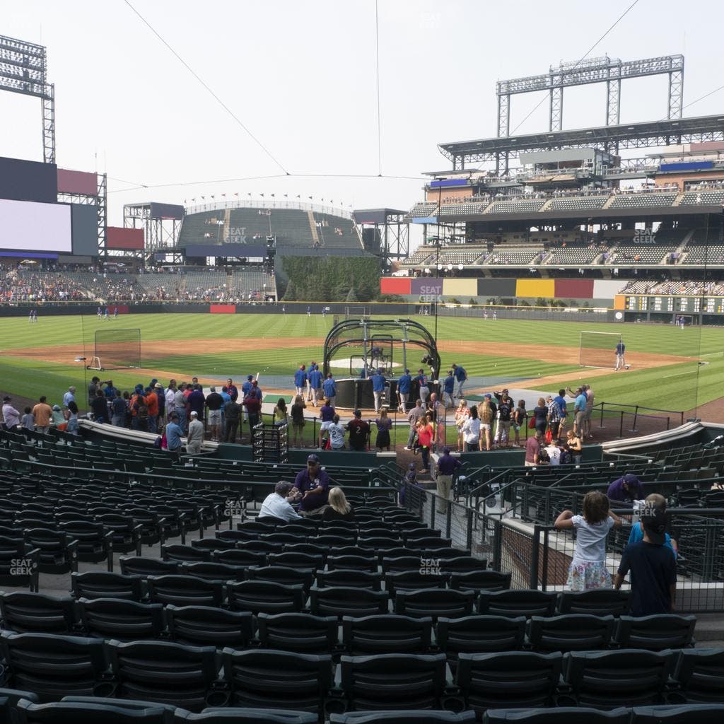 Coors Field - Section 131 Seat View