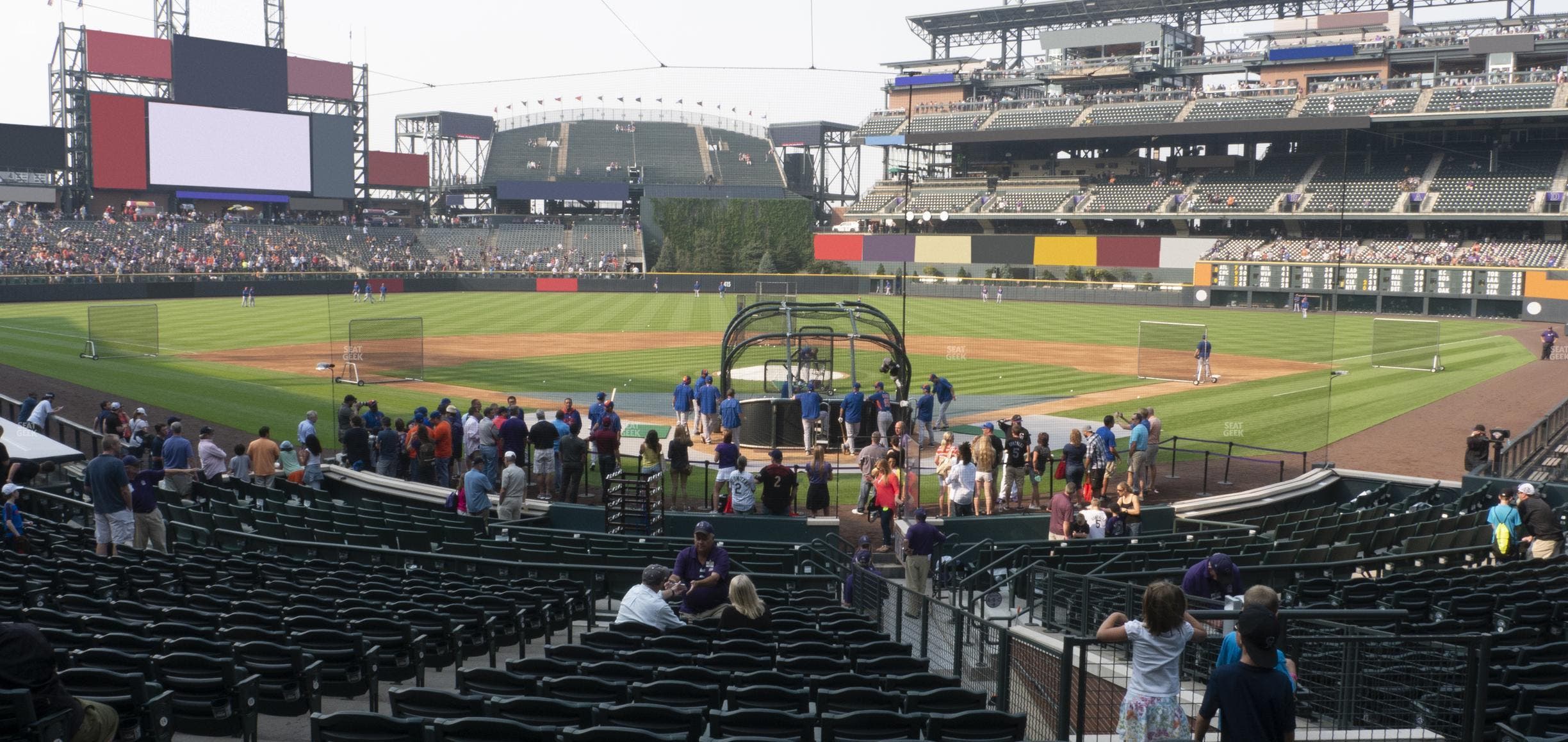 Coors Field - Section 131 Seat View